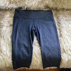 Athleta Charcoal Heather bike shorts